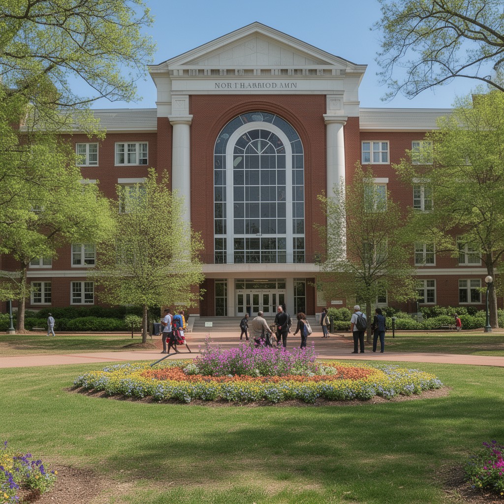 AI-generated illustration of North Carolina Central University