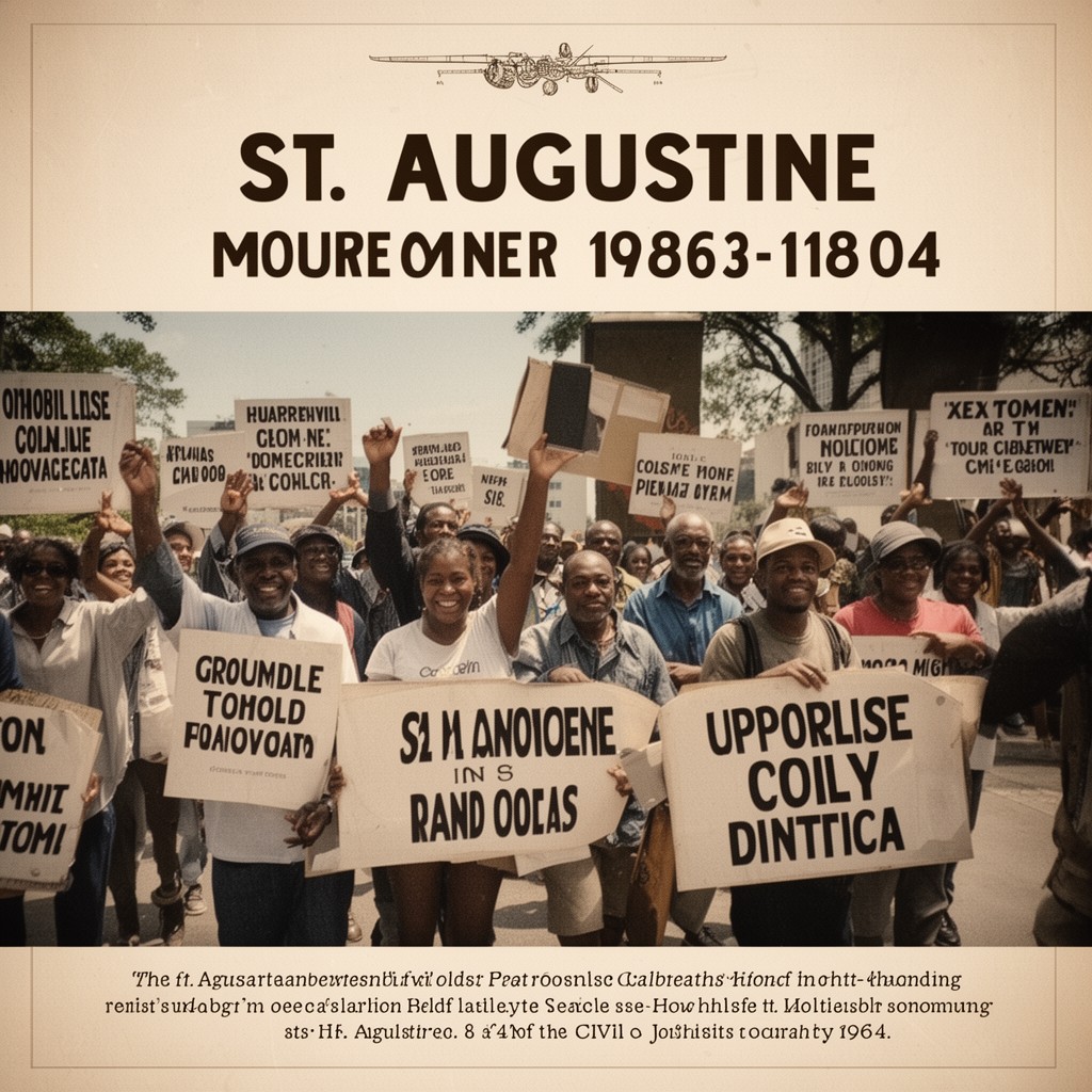 AI-generated illustration of St. Augustine movement