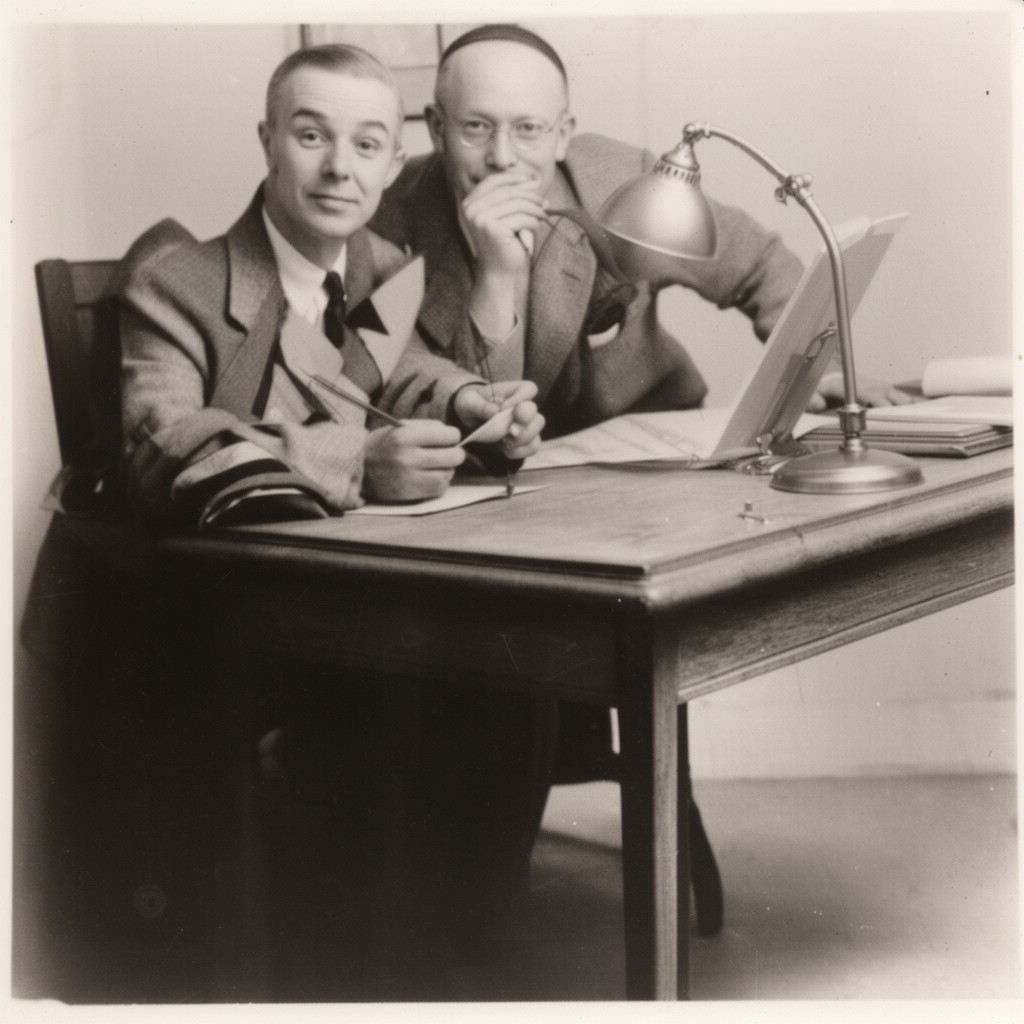 AI-generated illustration of Sewall Wright