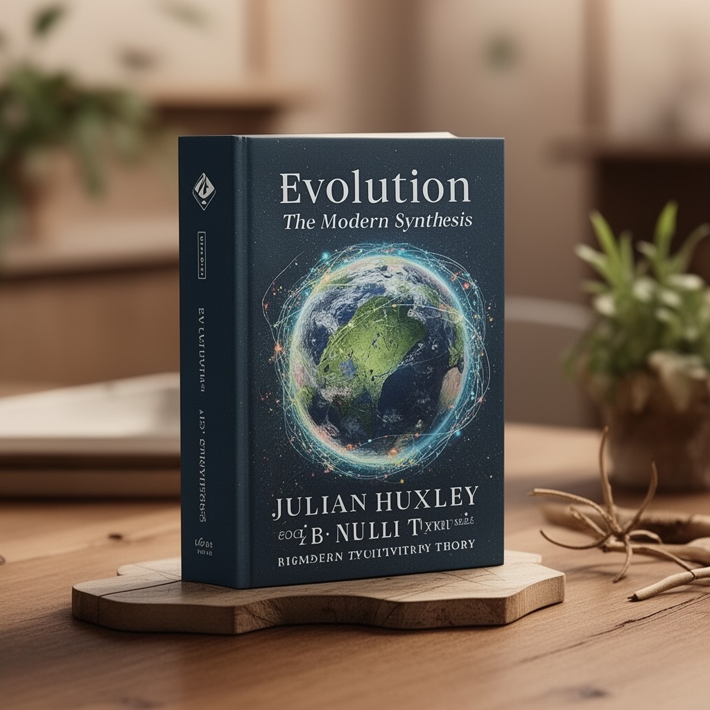 AI-generated illustration of Evolution: The Modern Synthesis