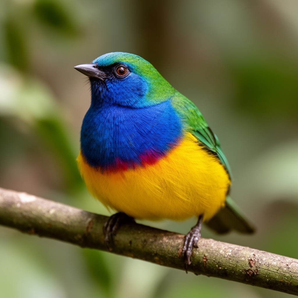 AI-generated illustration of Thraupidae