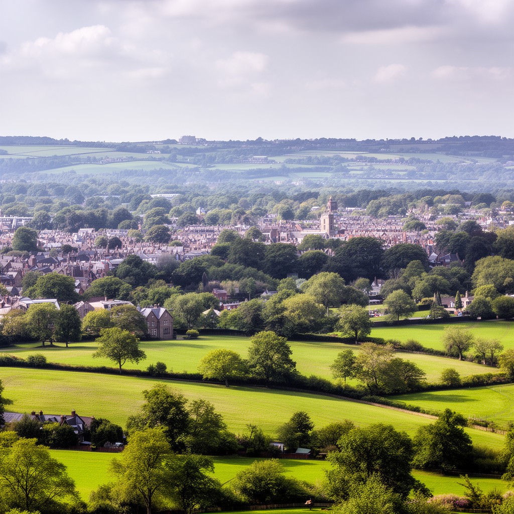 AI-generated illustration of county of Hertfordshire