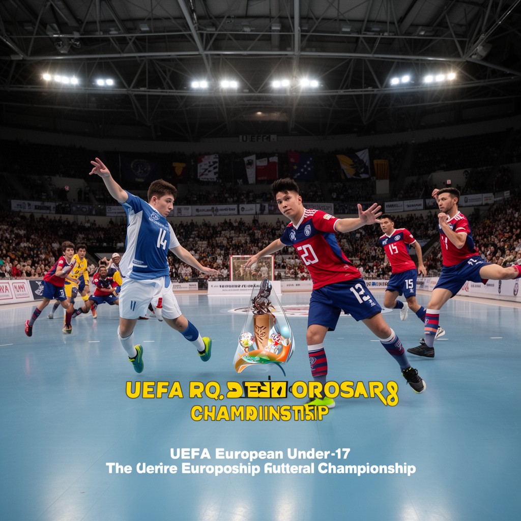 AI-generated illustration of UEFA European Under-17 Futsal Championship