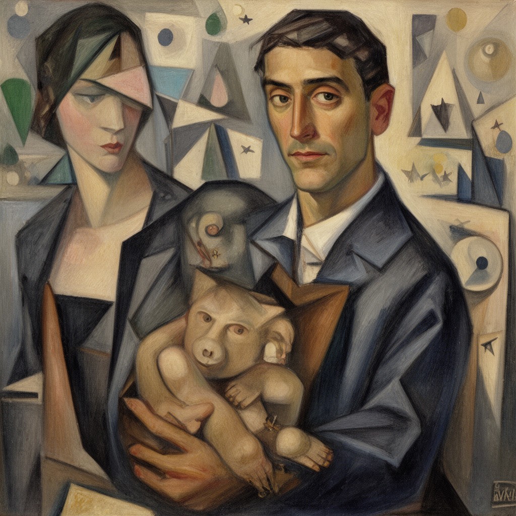 AI-generated illustration of Paulo Picasso