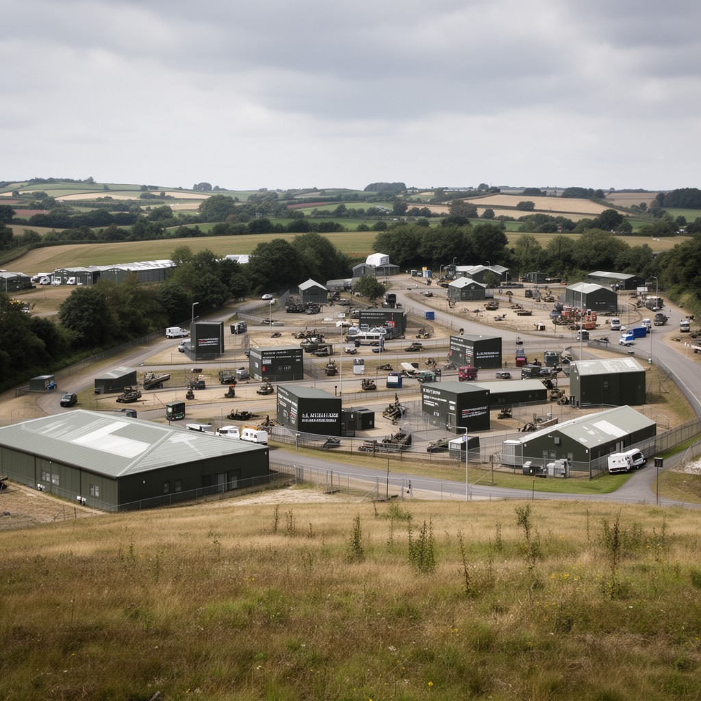 AI-generated illustration of Larkhill