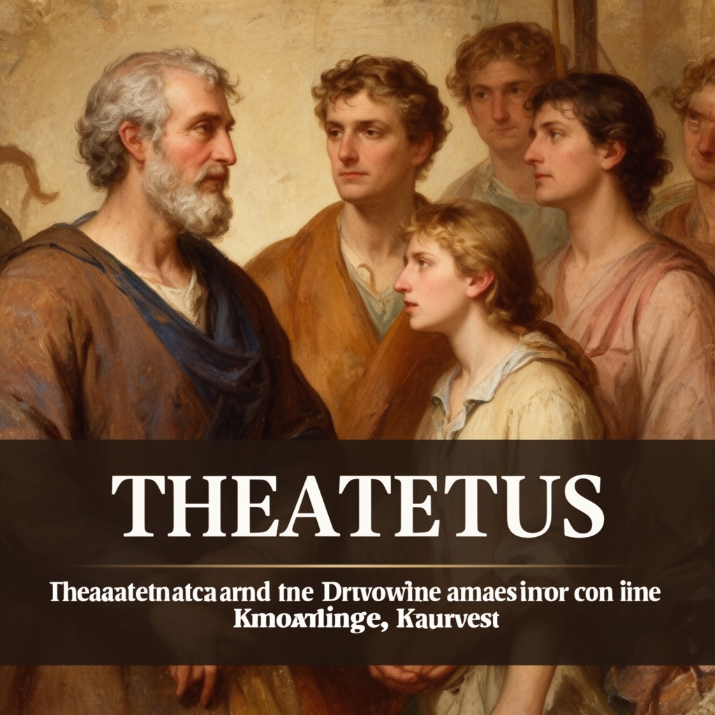 AI-generated illustration of Theaetetus