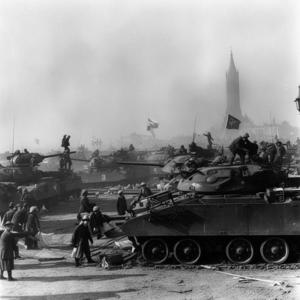 AI-generated illustration of Operation Whirlwind