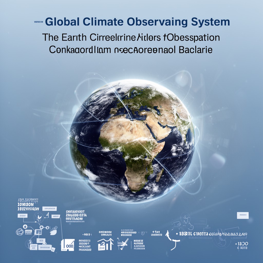 AI-generated illustration of Global Climate Observing System