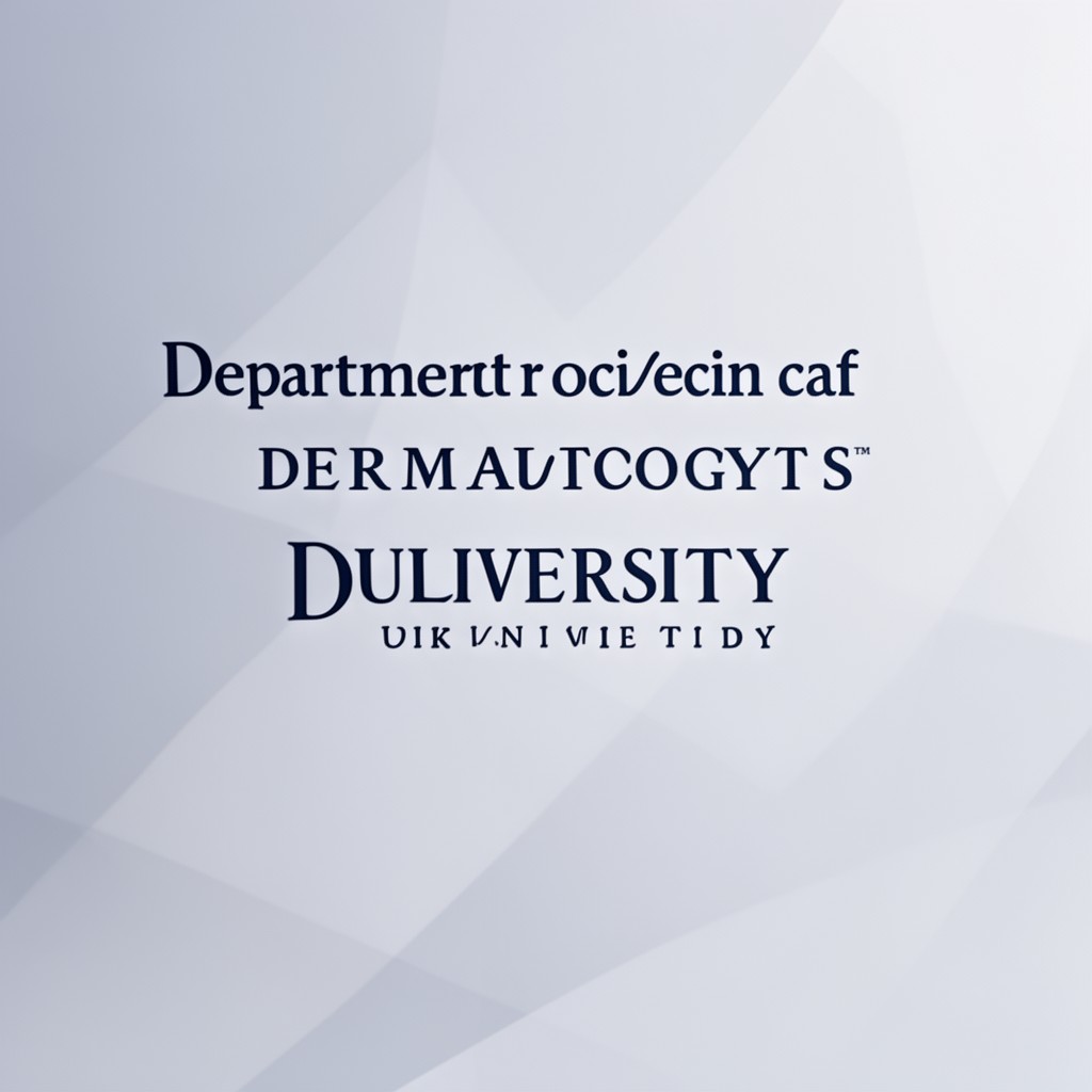 AI-generated illustration of Department of Dermatology, Duke University