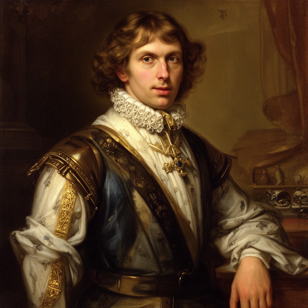 AI-generated illustration of James VII of Scotland
