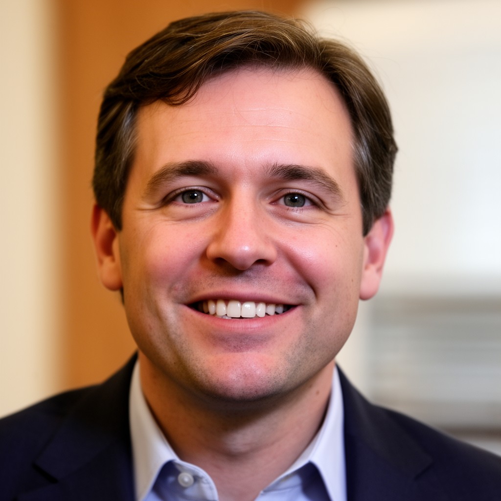 AI-generated illustration of Robby Mook