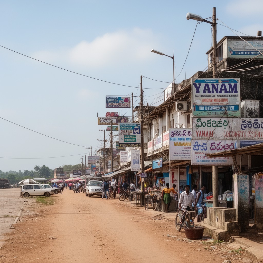 AI-generated illustration of Yanam