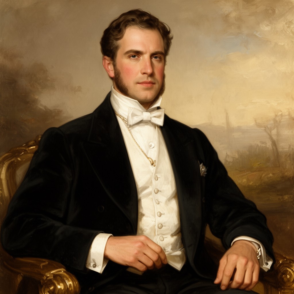 AI-generated illustration of Adolphus, Duke of Cambridge