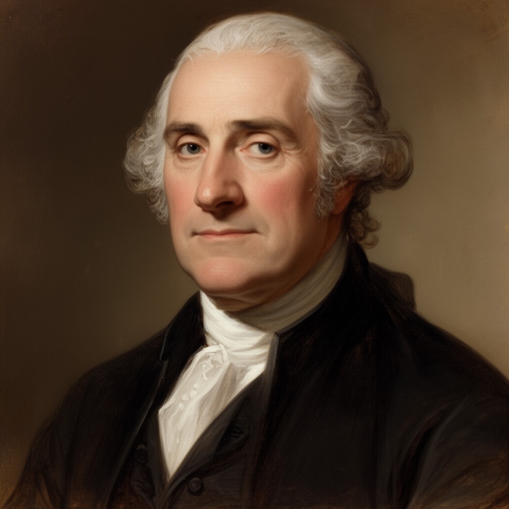 AI-generated illustration of George Washington Glover