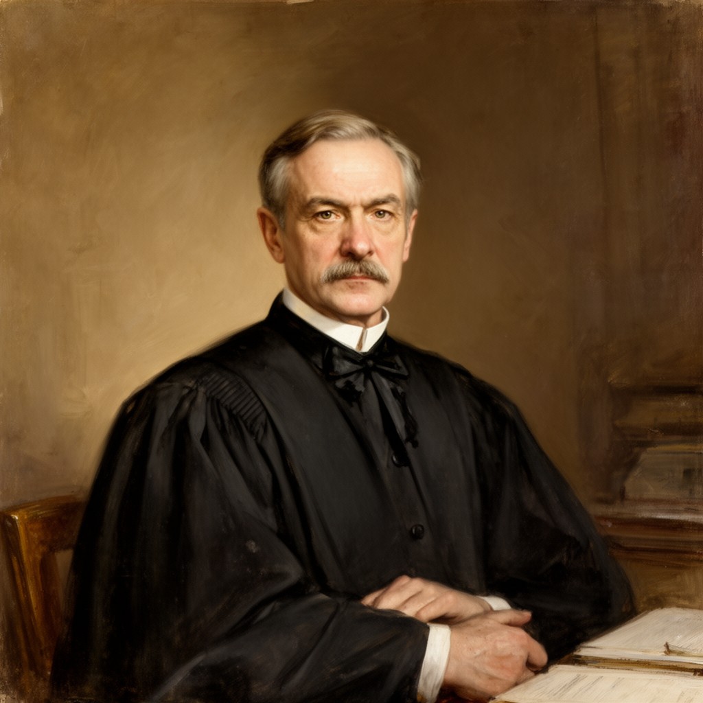 AI-generated illustration of Justice James C. McReynolds
