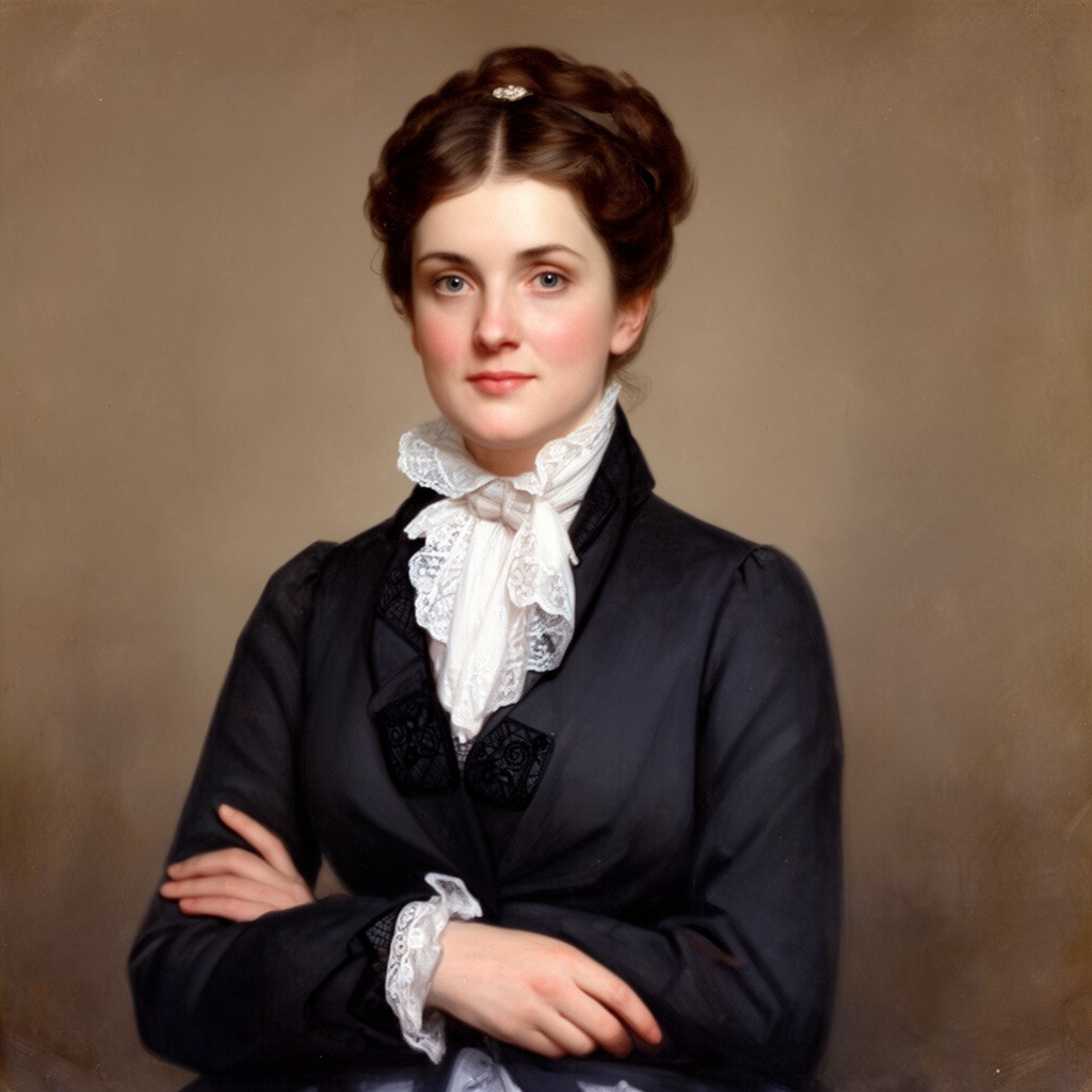 AI-generated illustration of Kate Warne