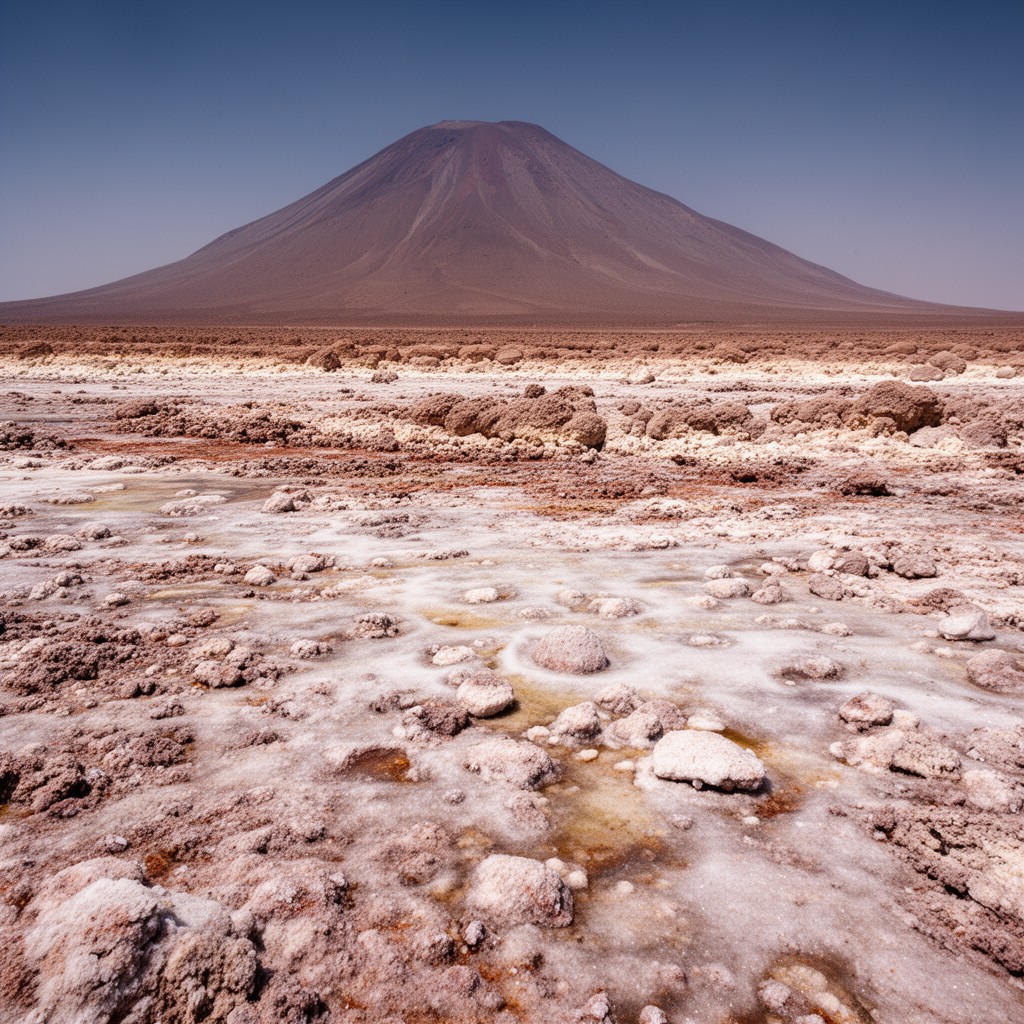 AI-generated illustration of Danakil Desert