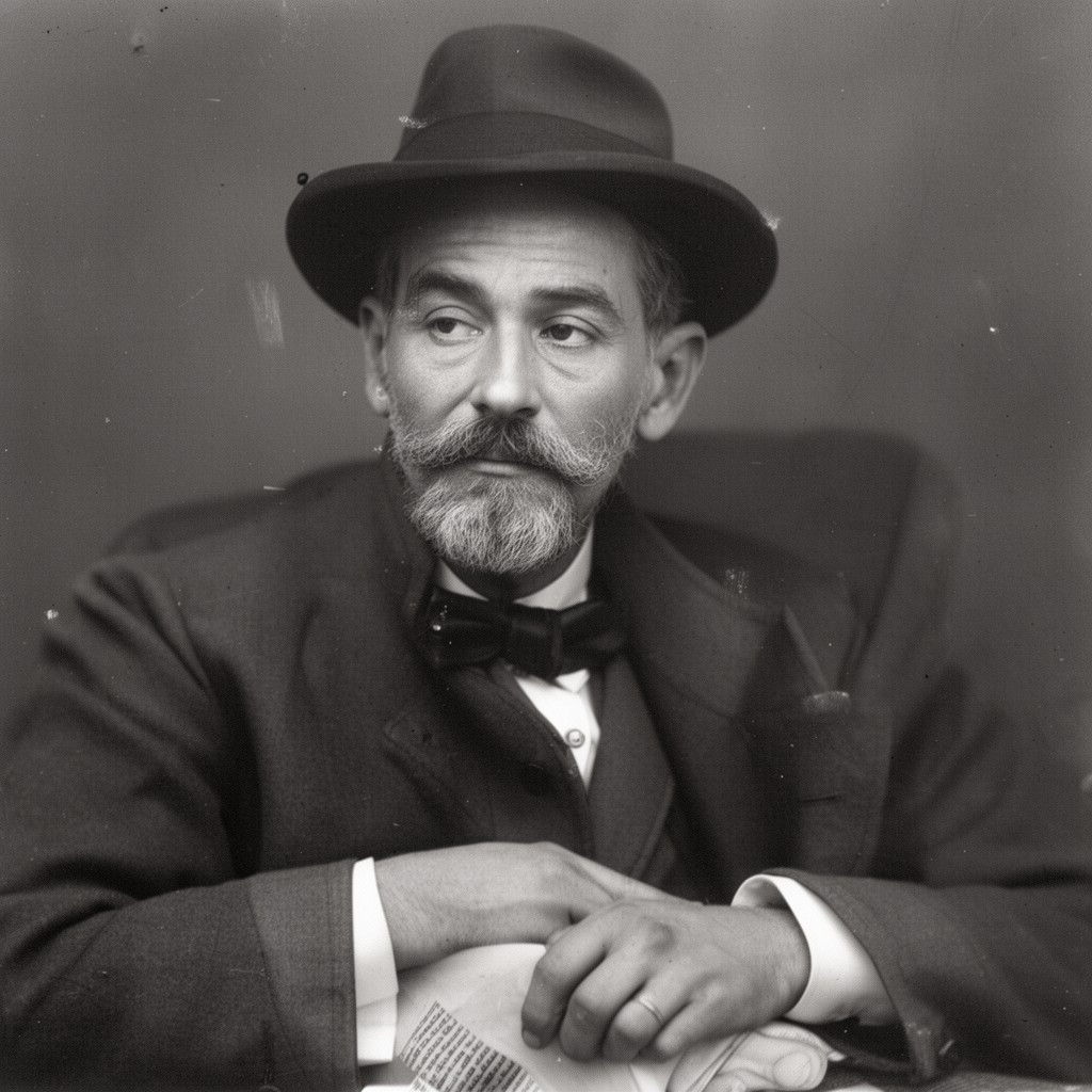 AI-generated illustration of Michael Schwab