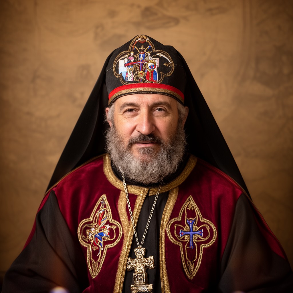 AI-generated illustration of Catholicos of All Armenians
