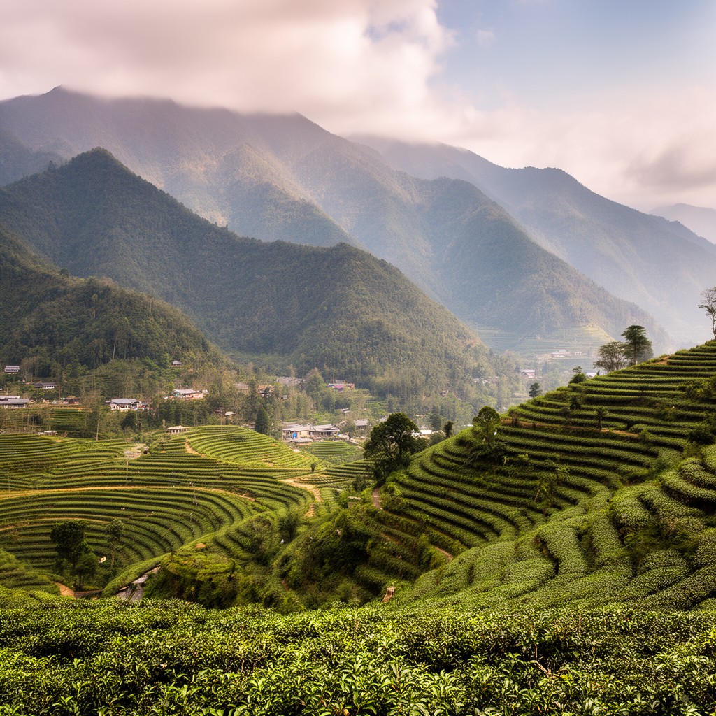 AI-generated illustration of Yunnan Province
