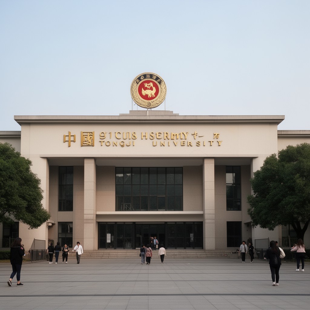 AI-generated illustration of Tongji University