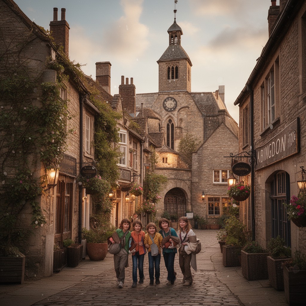 AI-generated illustration of Abingdon