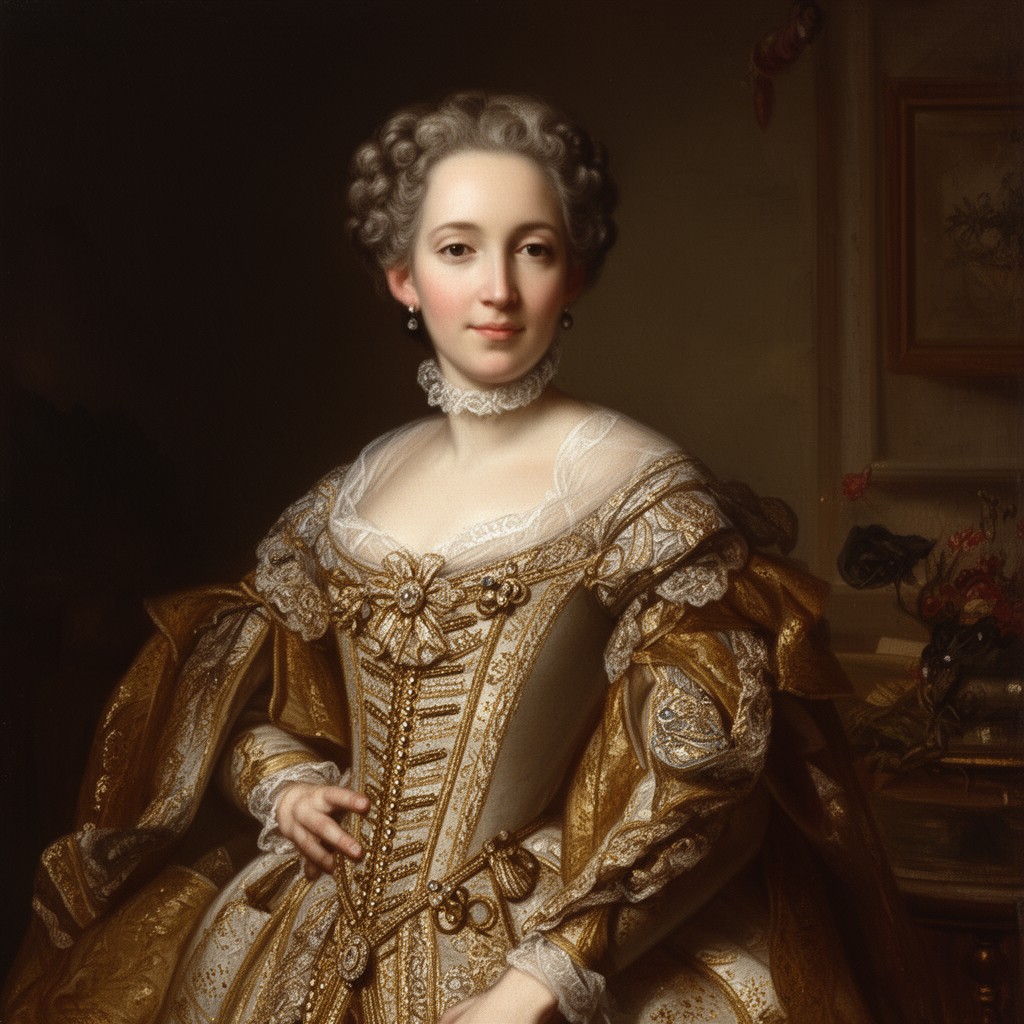 AI-generated illustration of Elizabeth Popham