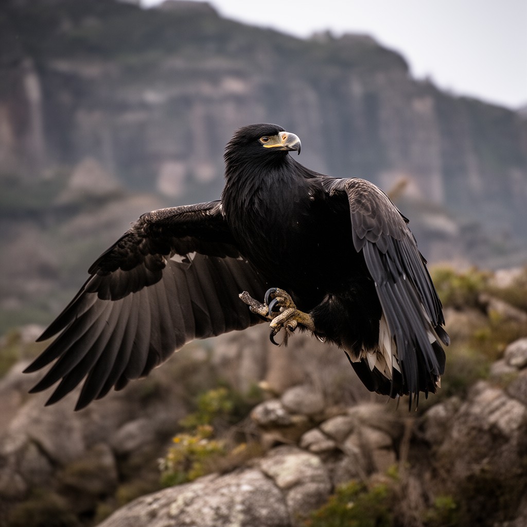 AI-generated illustration of Aquila verreauxii