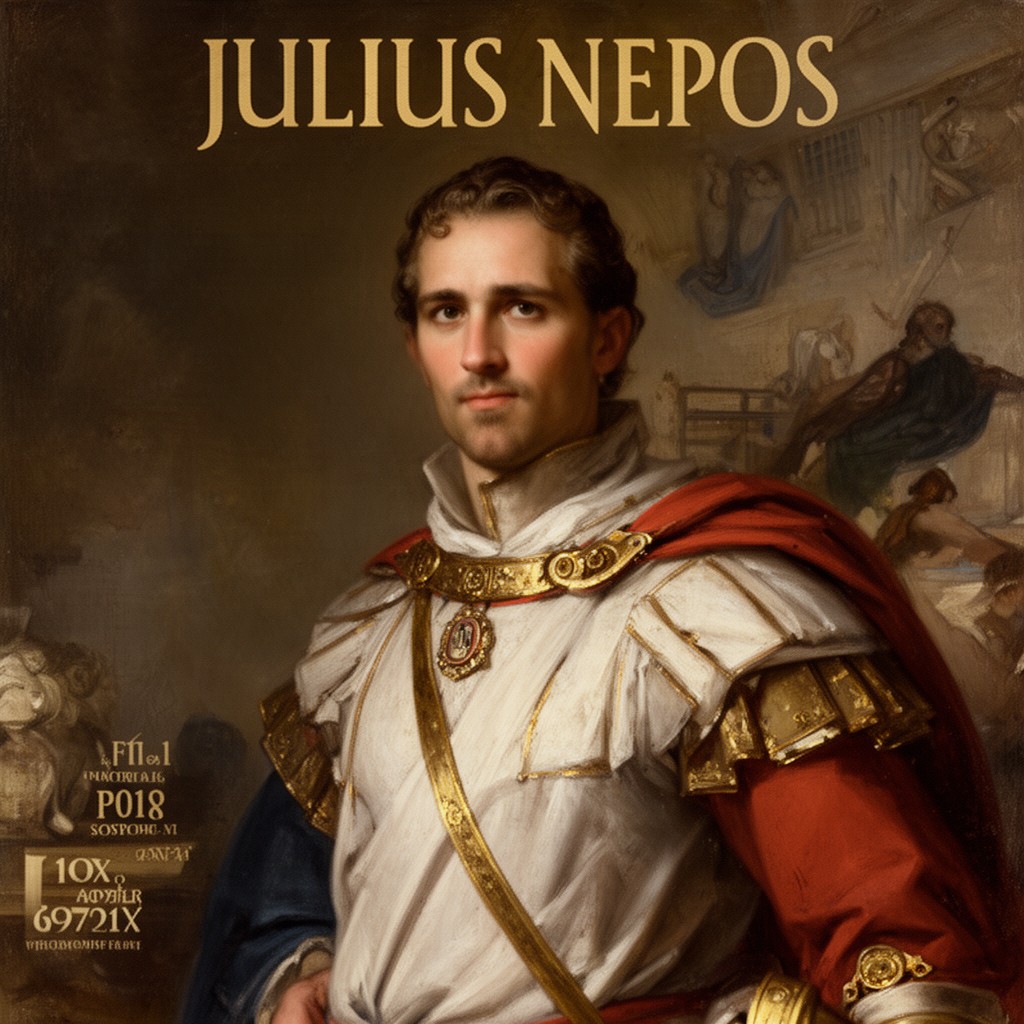 AI-generated illustration of Julius Nepos