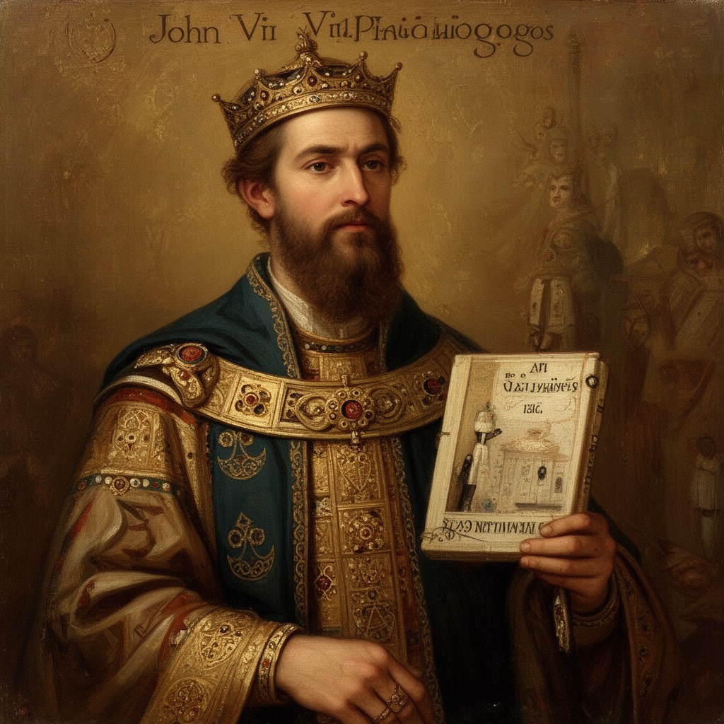 AI-generated illustration of John VIII Palaiologos