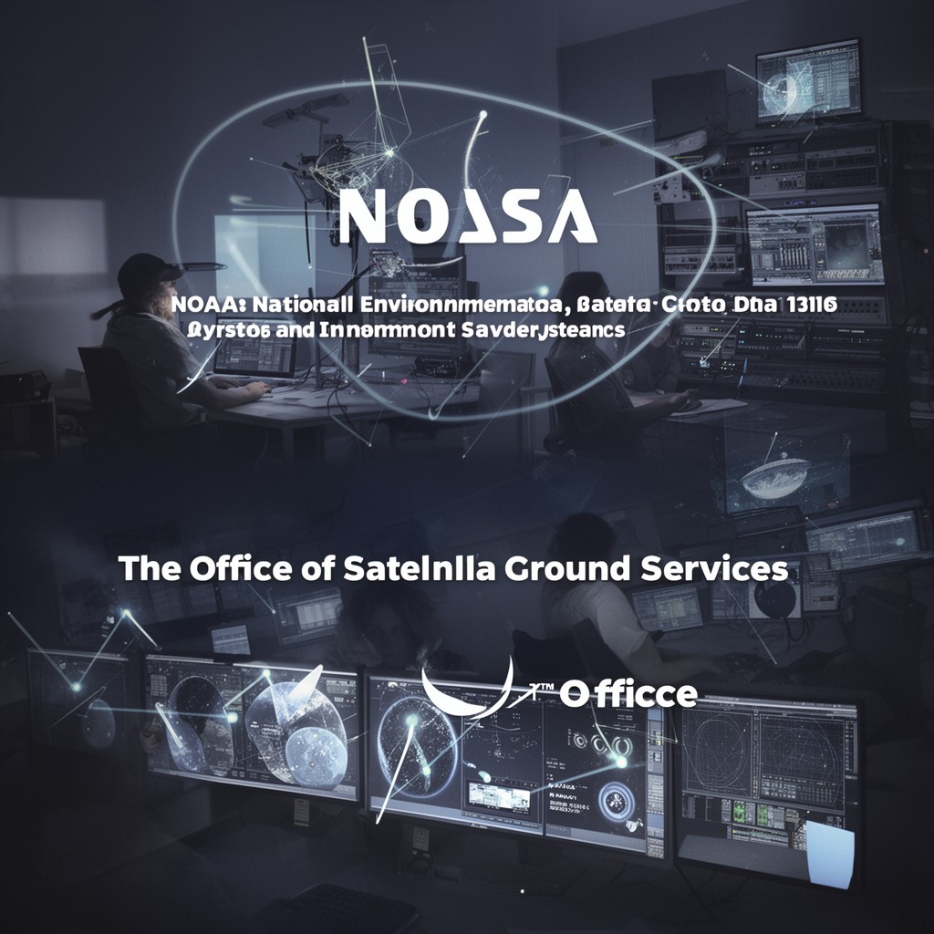 AI-generated illustration of Office of Satellite Ground Services