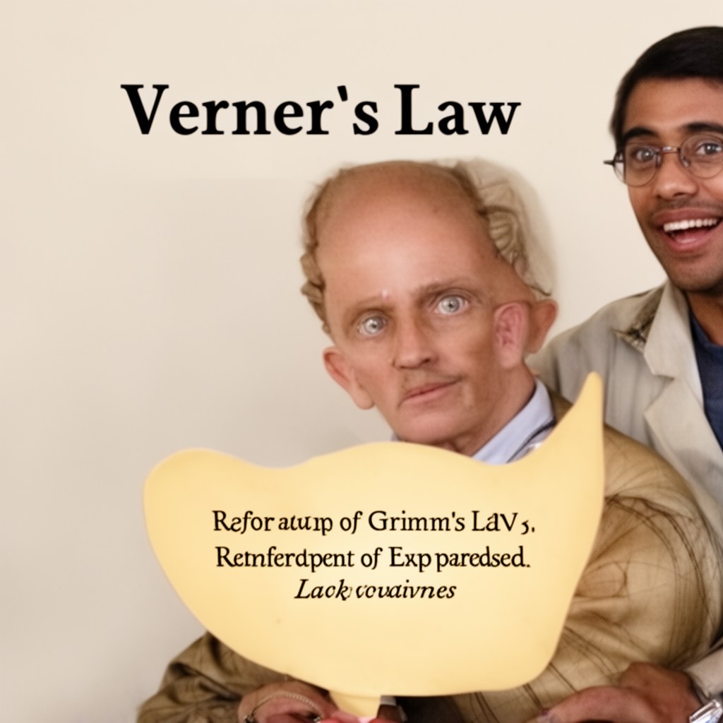 AI-generated illustration of Verner's law