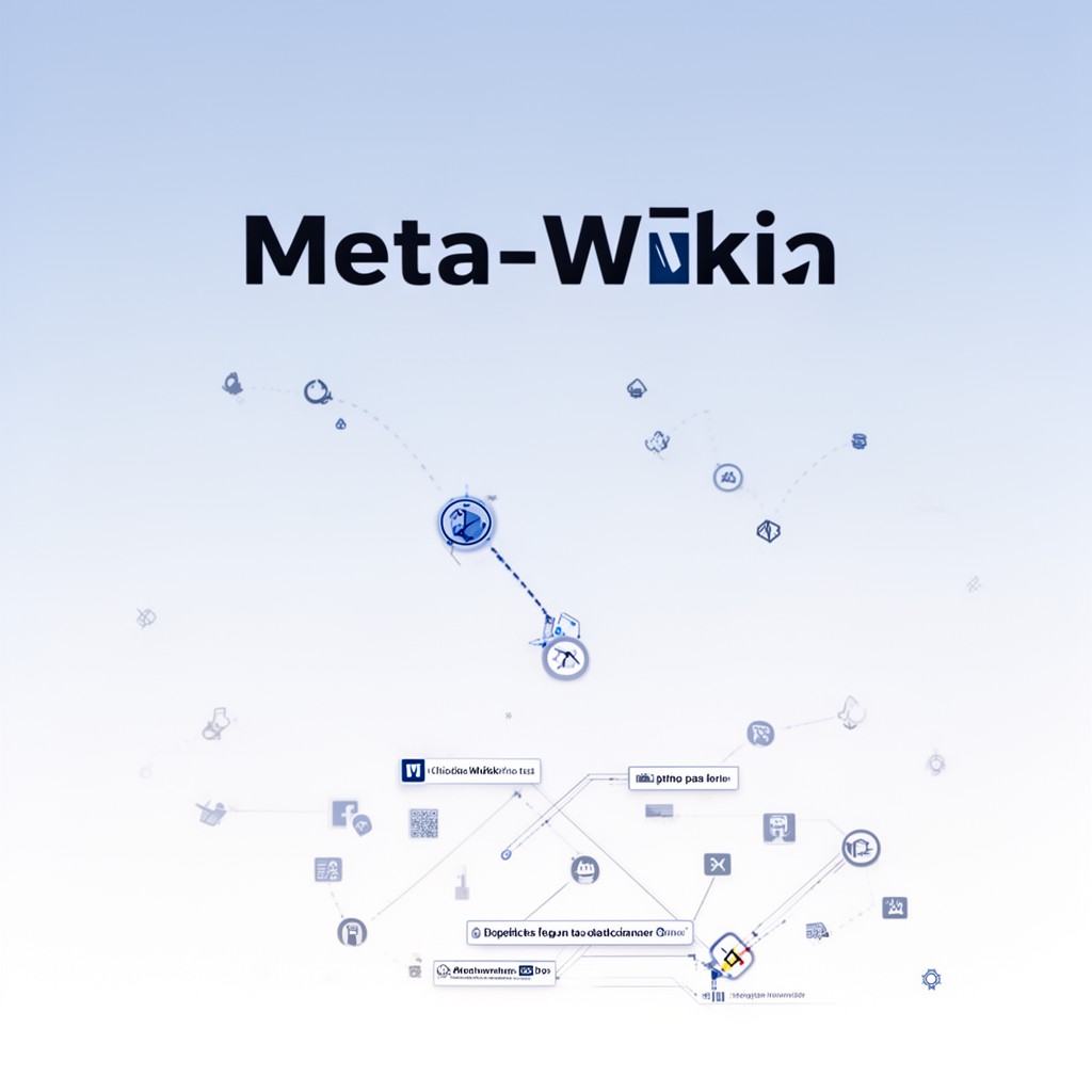 AI-generated illustration of Meta-Wiki
