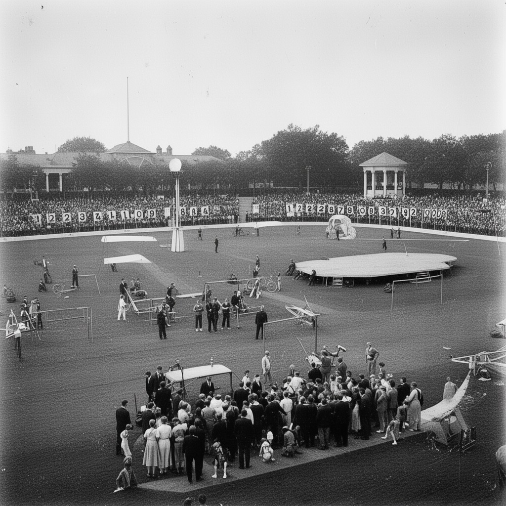 AI-generated illustration of 1928 Summer Olympics
