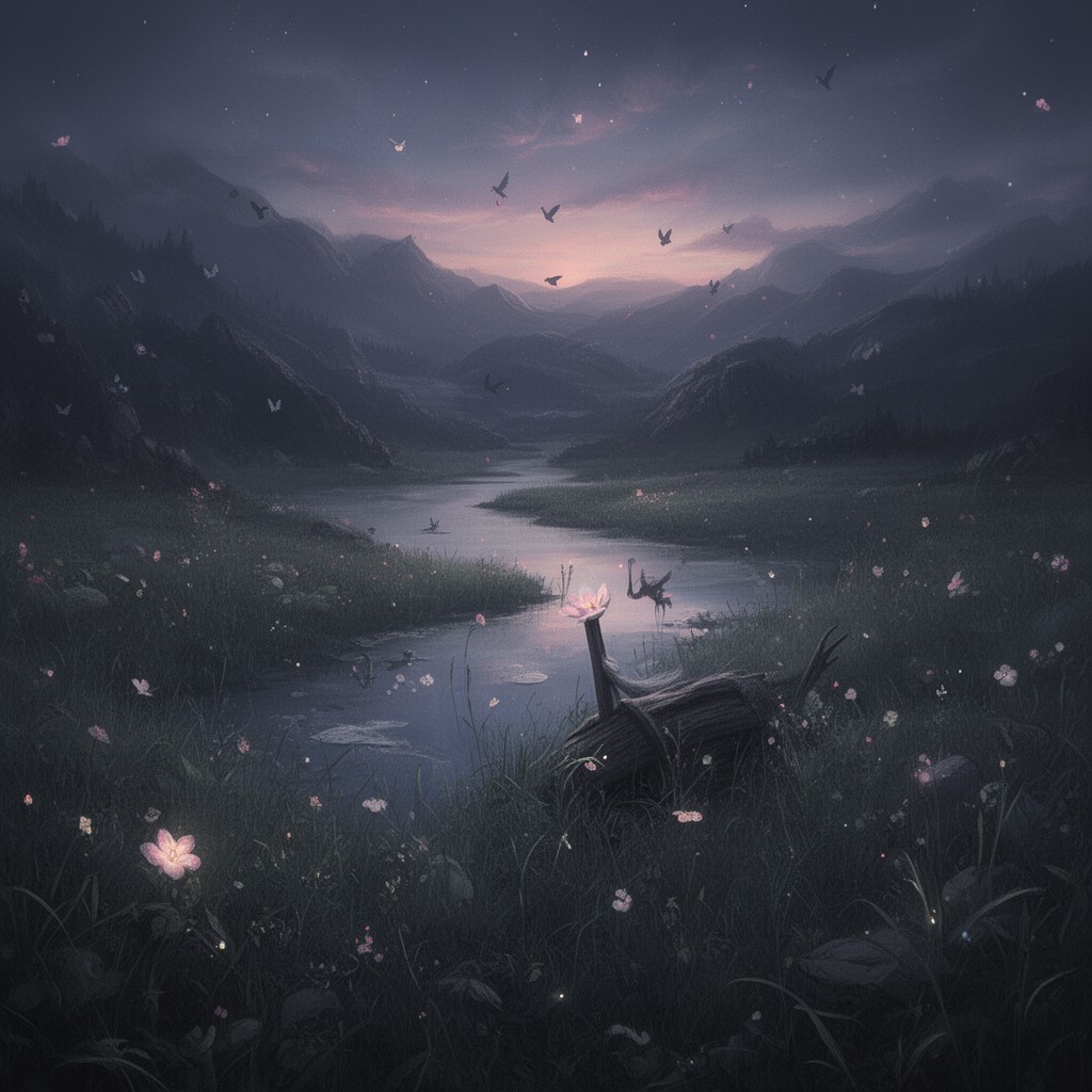 AI-generated illustration of Annabel Lee