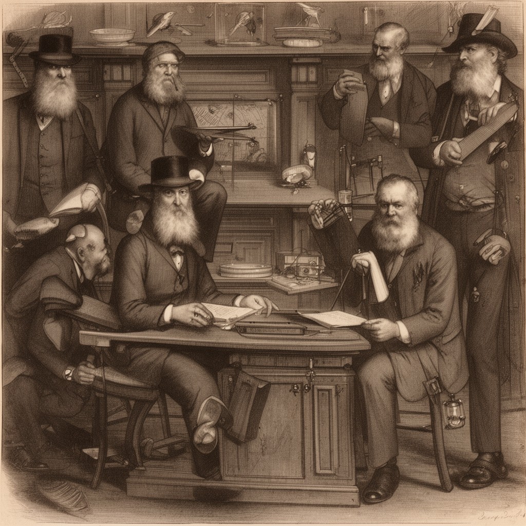 AI-generated illustration of Charles L. Webster and Company