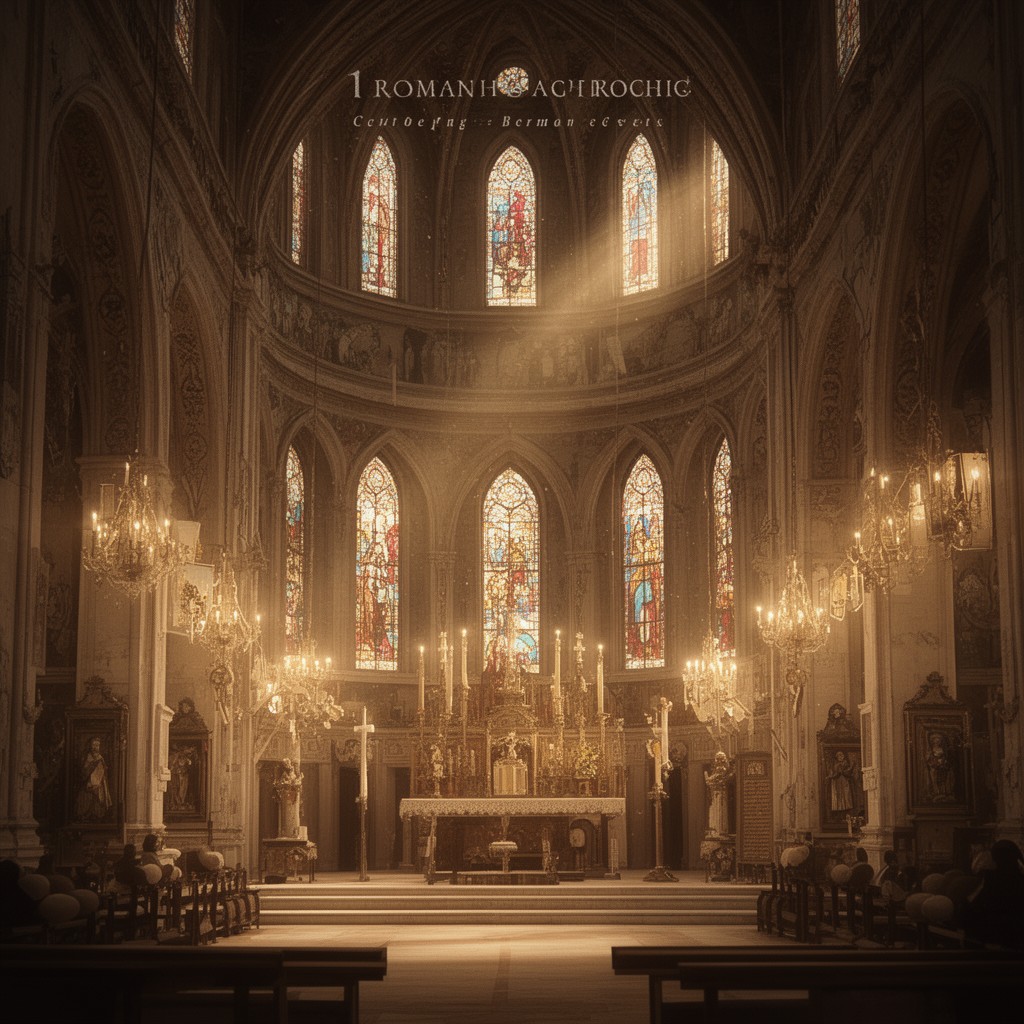 AI-generated illustration of Roman Catholicism