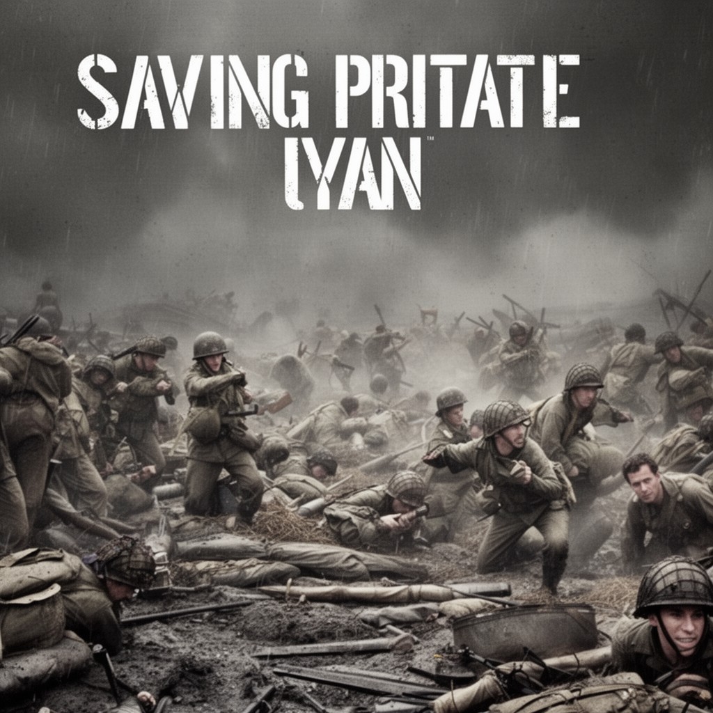 AI-generated illustration of Saving Private Ryan