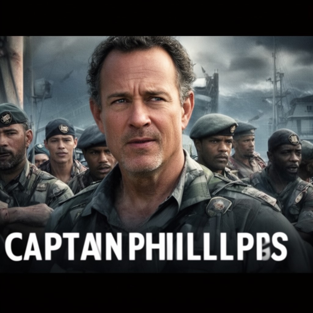 AI-generated illustration of Captain Phillips