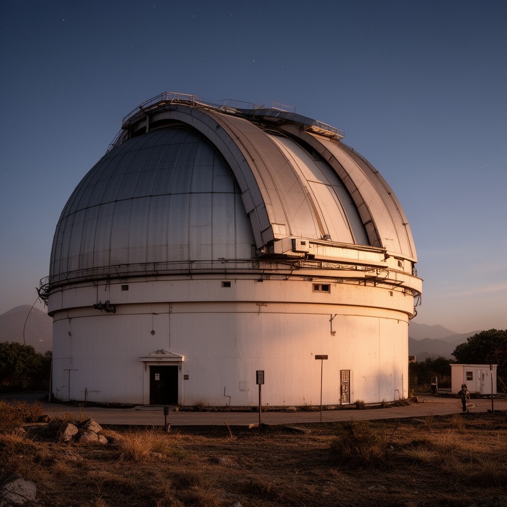 AI-generated illustration of National Astronomical Observatory (Mexico)