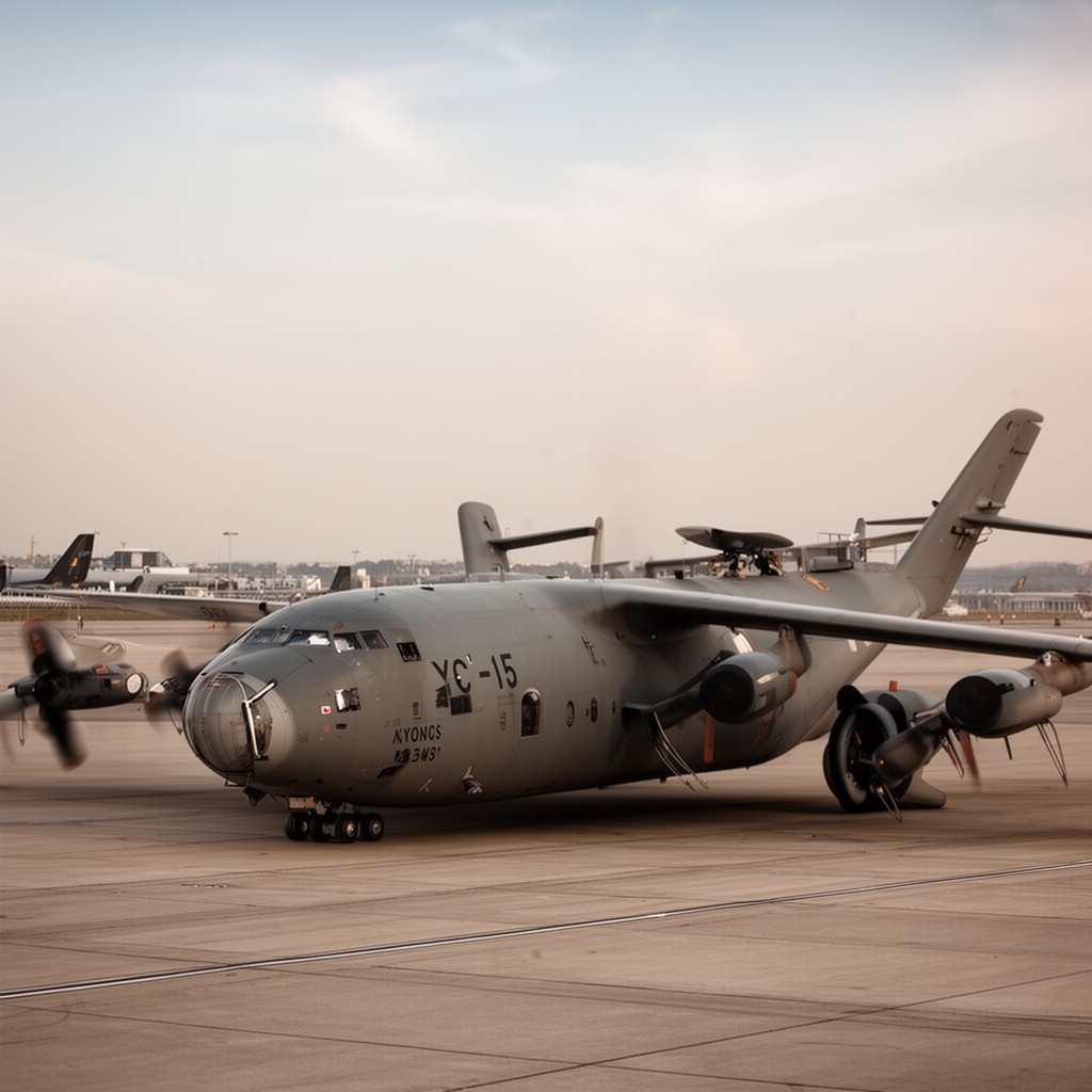 AI-generated illustration of YC-15