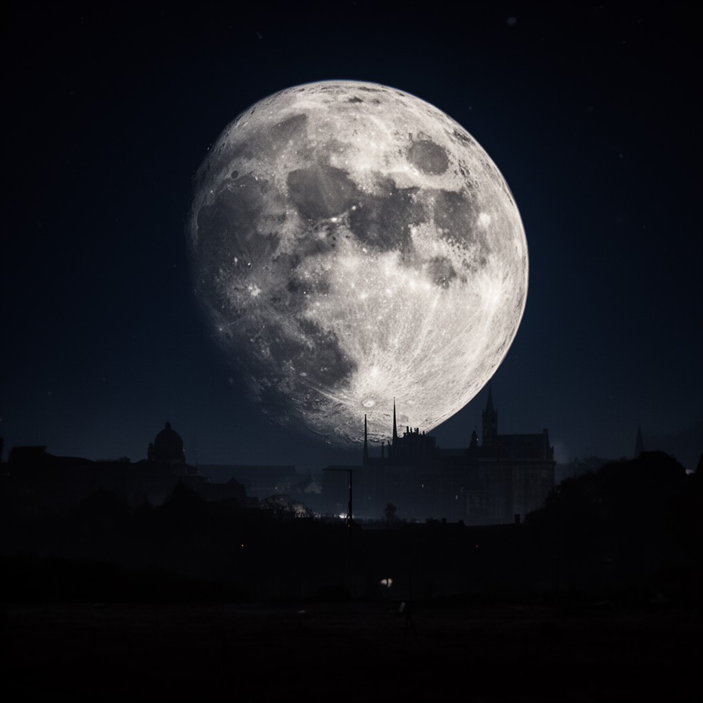 AI-generated illustration of Moonlight Sonata