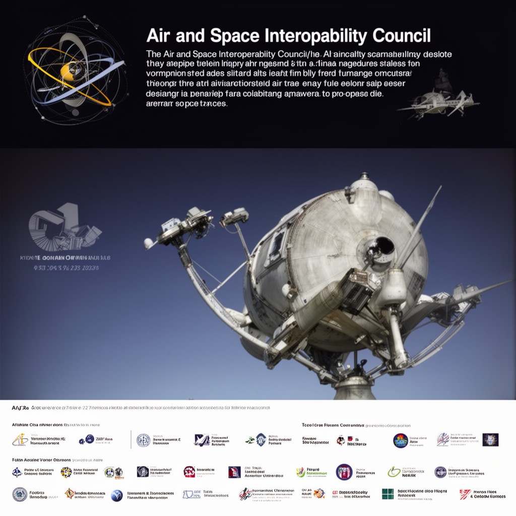 AI-generated illustration of Air and Space Interoperability Council