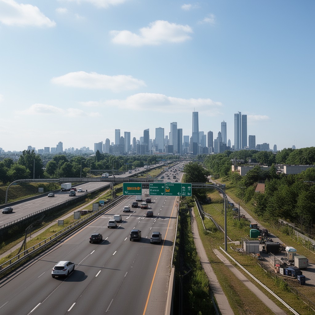 AI-generated illustration of Highway 400