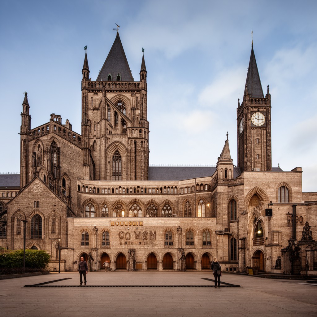 AI-generated illustration of University of Cologne