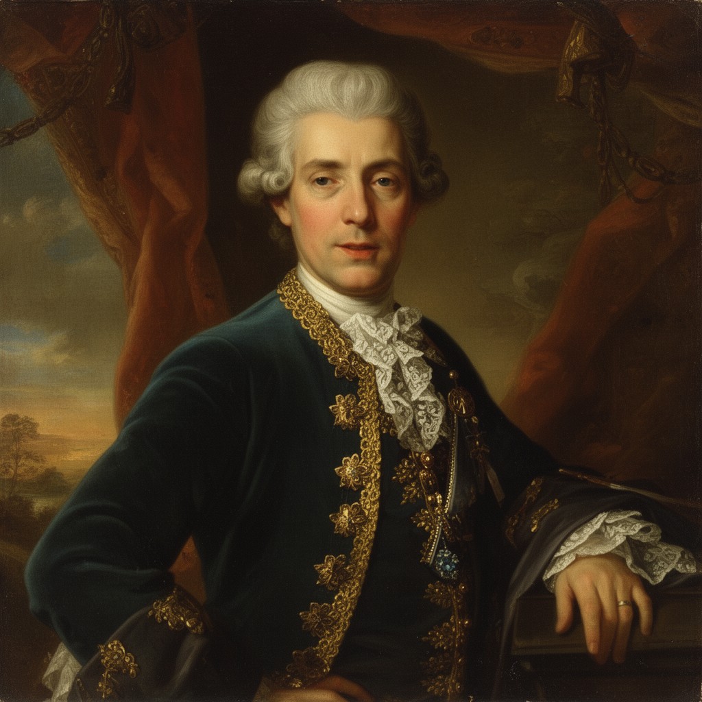 AI-generated illustration of George William, Duke of Brunswick-Lüneburg