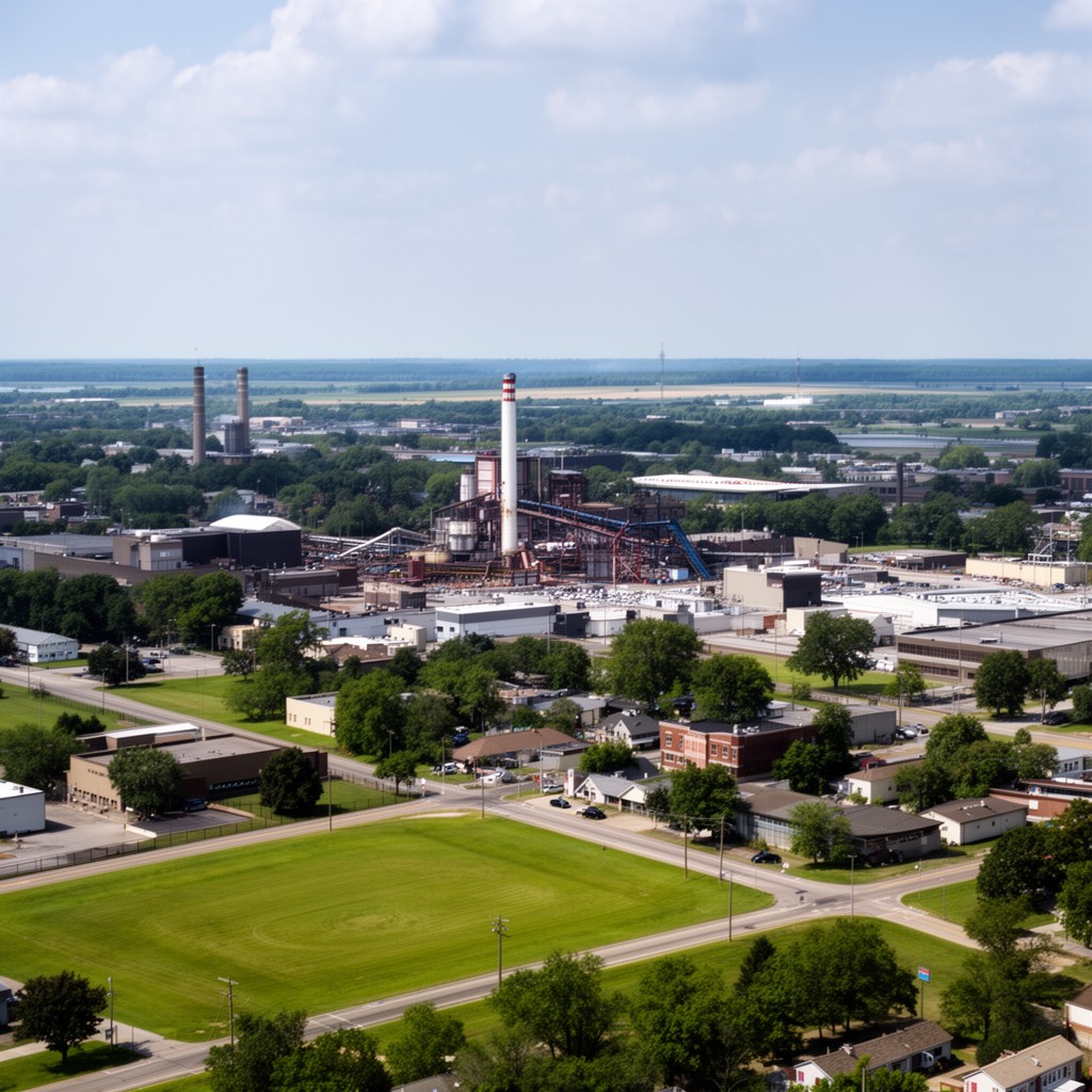 AI-generated illustration of Grundy County, Illinois