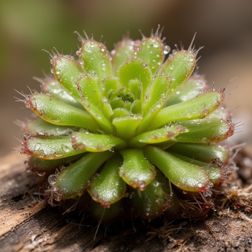 AI-generated illustration of Pinguicula
