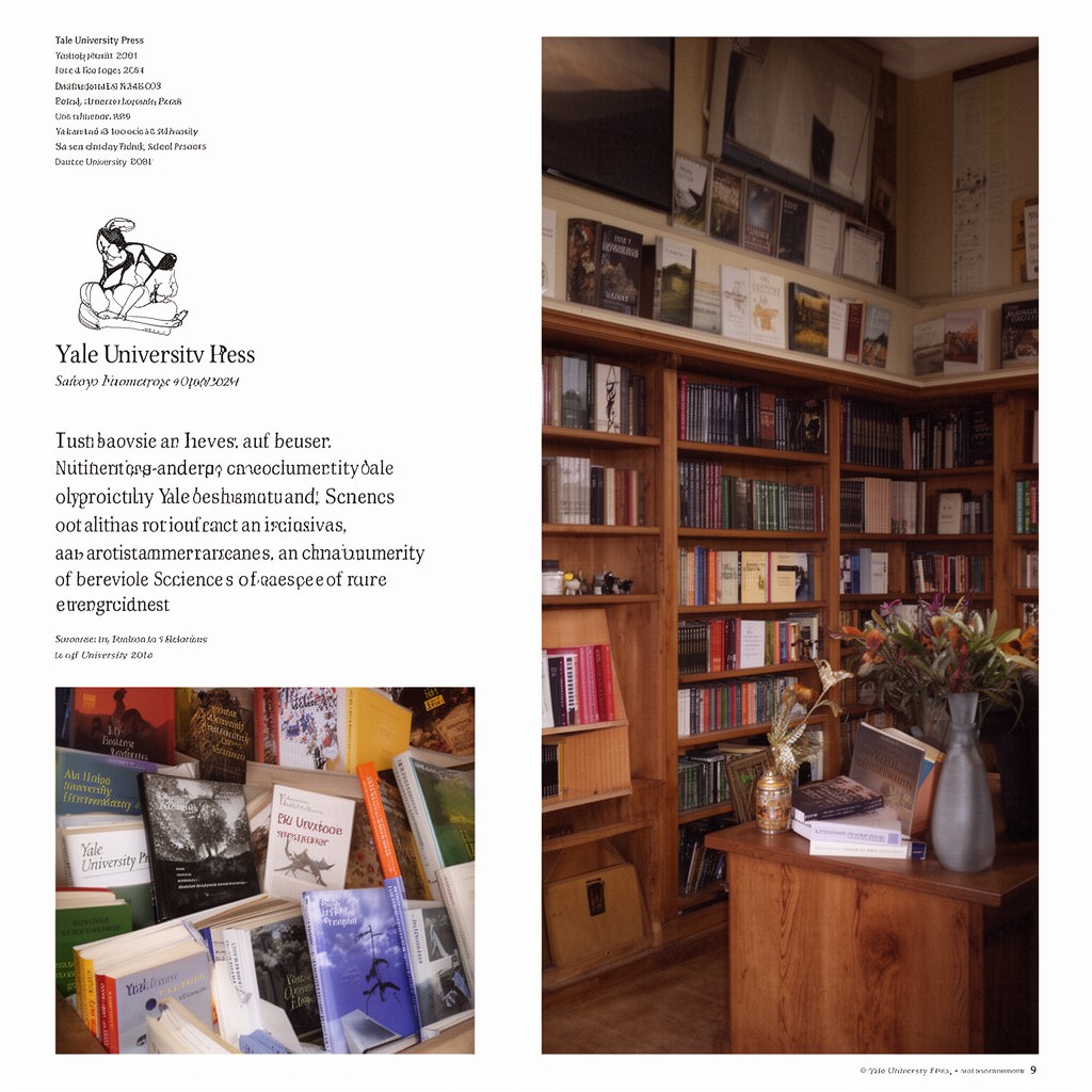 AI-generated illustration of Yale University Press