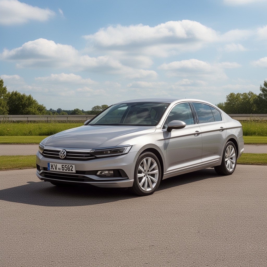 AI-generated illustration of Volkswagen Passat